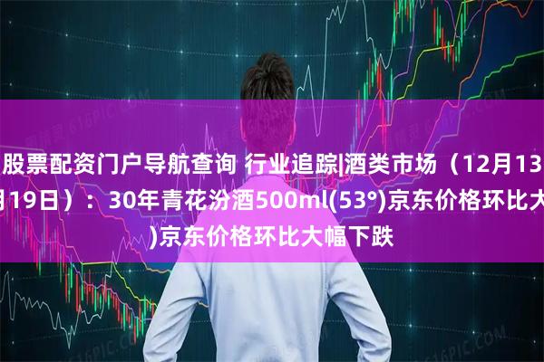 股票配资门户导航查询 行业追踪|酒类市场（12月13日-12月19日）：30年青花汾酒500ml(53°)京东价格环比大幅下跌